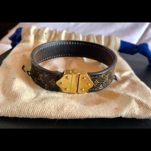 Louis Vuitton bracelet in monogram